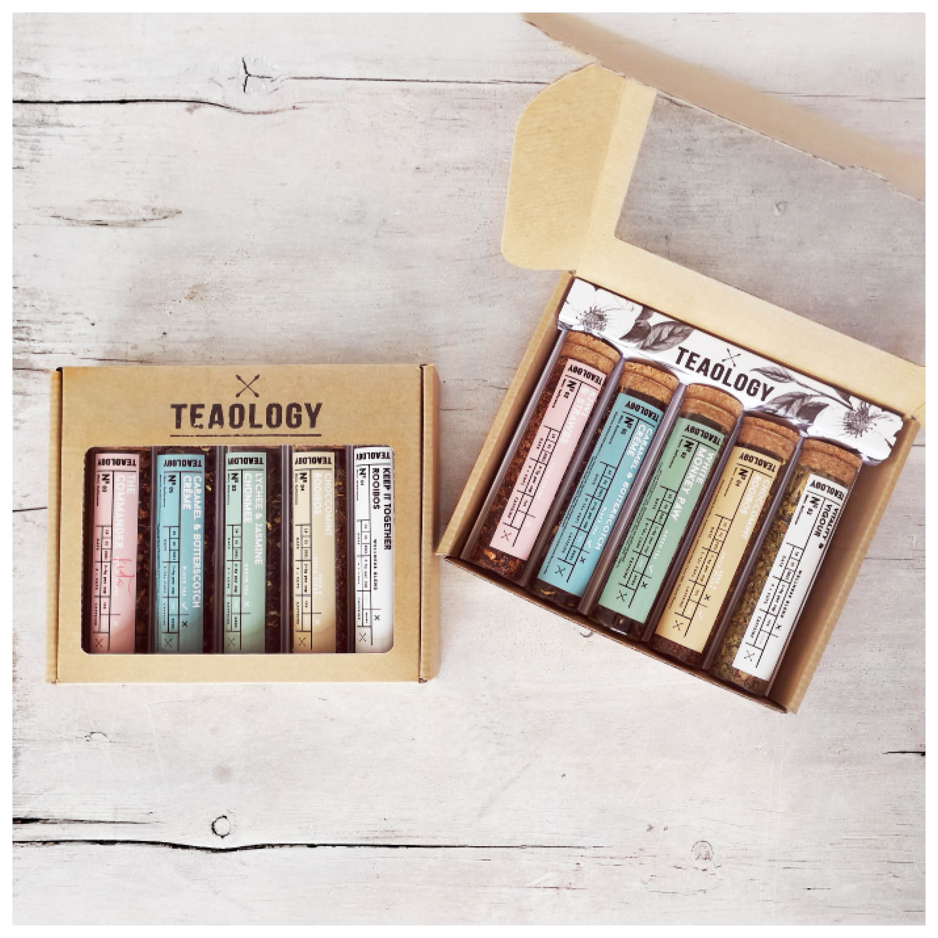 5 Vial Teaser Tray Gift Box