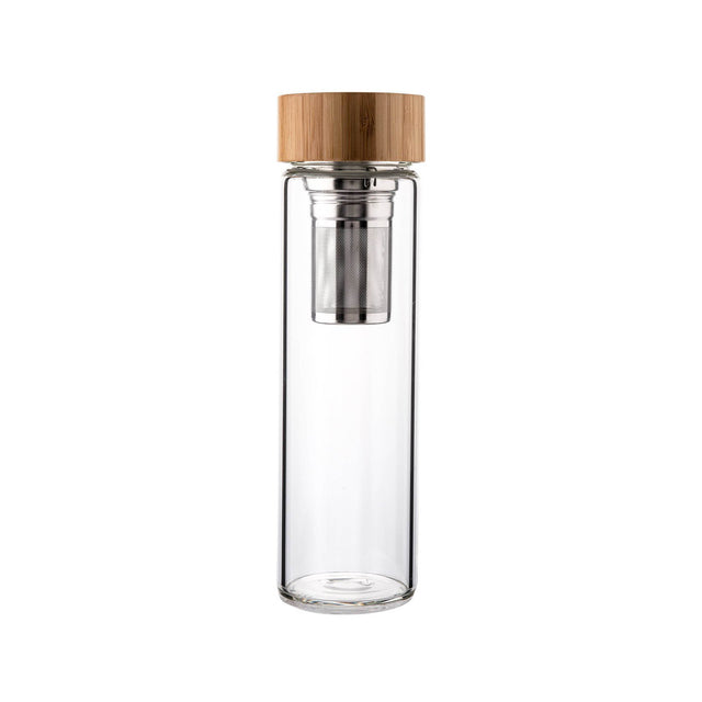 Glass Thermos with bamboo lid